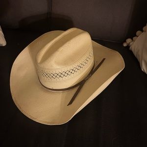 Used Tony Lama cowboy hat